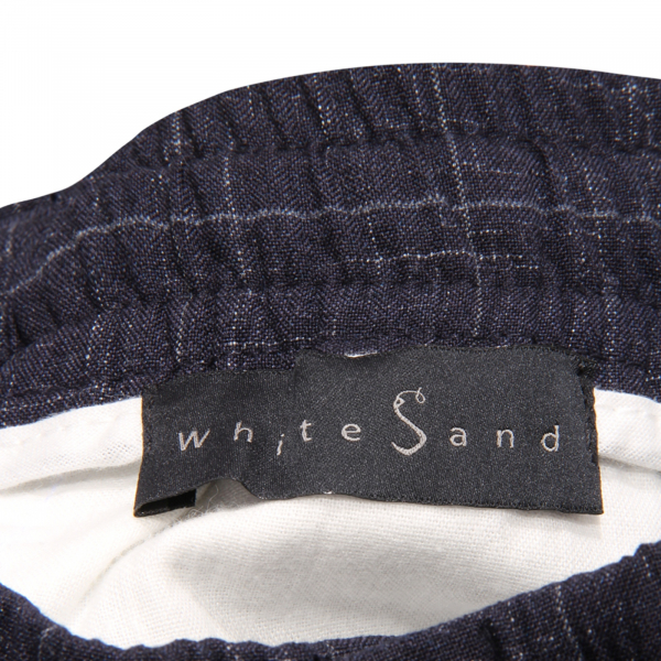9950AQ pantalone uomo WHITE SAND STEVE man trousers blue