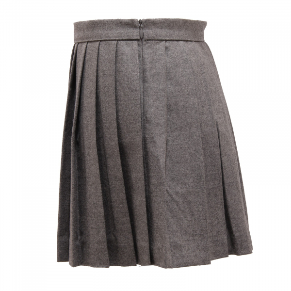 9954U gonna bimba MONCLER lana grigio skirt kid