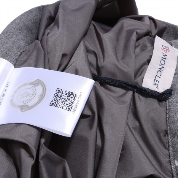 9954U gonna bimba MONCLER lana grigio skirt kid