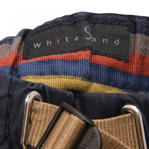 9956AQ pantalone uomo WHITE SAND GREG man trousers blue