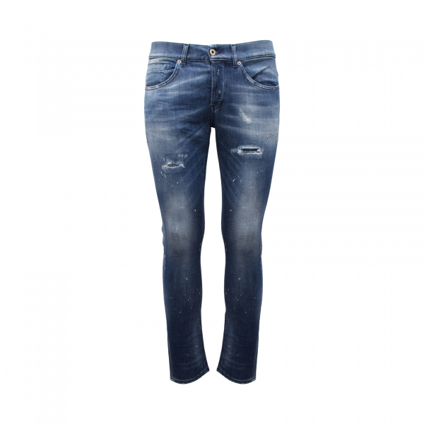 9965AS jeans uomo DONDUP GEORGE SKINNY FIT man trousers