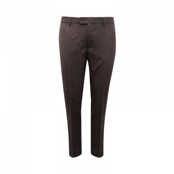 9968AV PANTALONE UOMO NO BRAND MAN WOOL TROUSERS