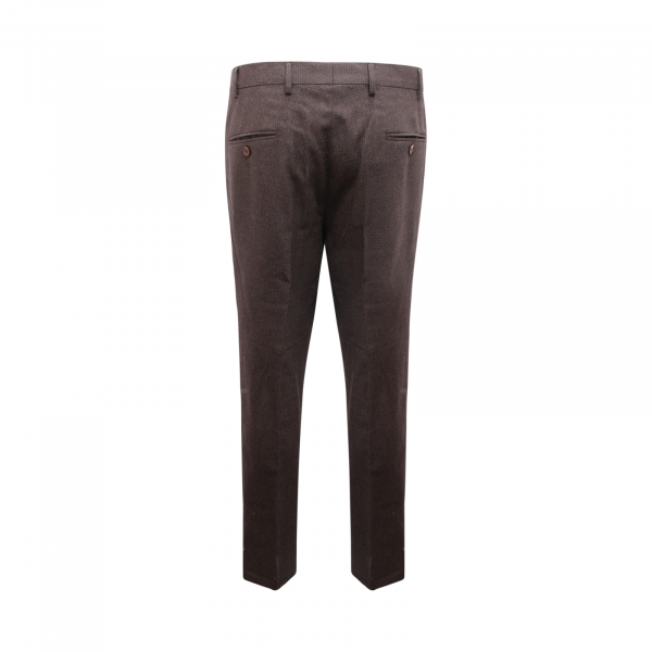 9968AV PANTALONE UOMO NO BRAND MAN WOOL TROUSERS