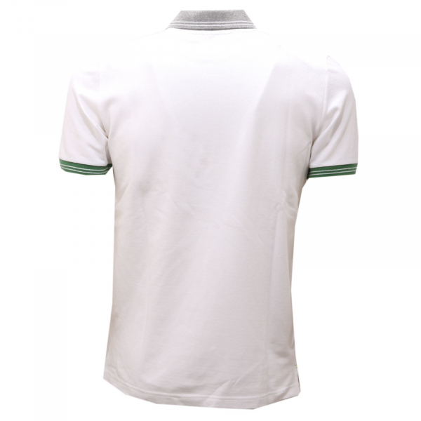 9979AC polo uomo ALTEA white cotton polo shirt man