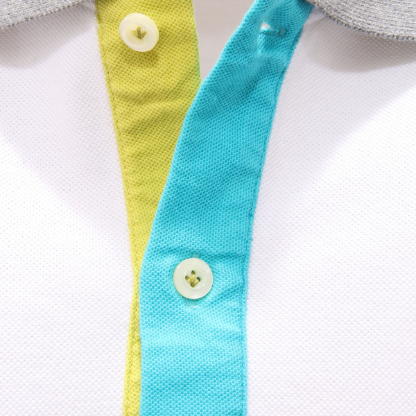 9979AC polo uomo ALTEA white cotton polo shirt man
