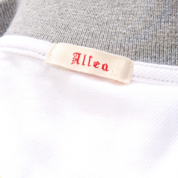 9979AC polo uomo ALTEA white cotton polo shirt man