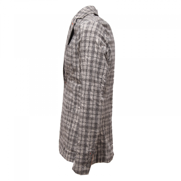 9979Q giacca uomo LOFT 1 giacche nero beige jacket men