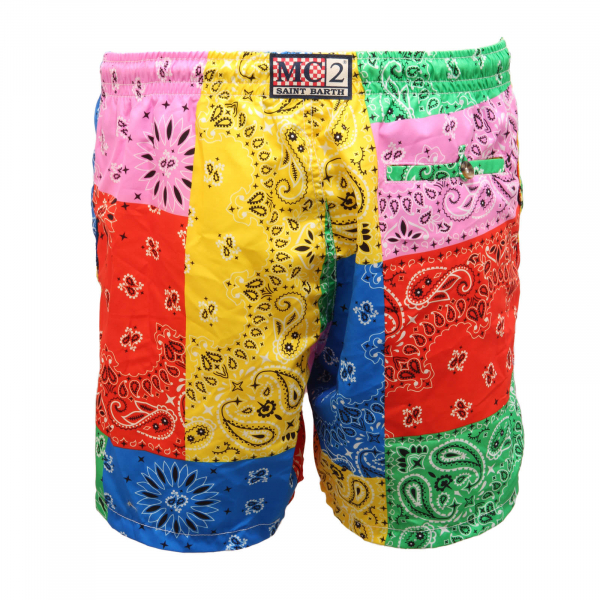 9986AL costume uomo MC2 SAINT BARTH CAPRESE man beachwear