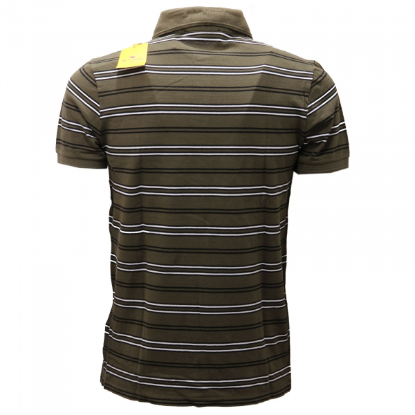 9988AC polo uomo ETRO army green cotton polo shirt man