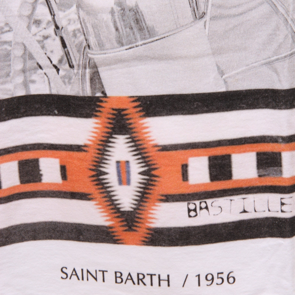 9990K maglia uomo BASTILLE vintage effect cotton t-shirt man