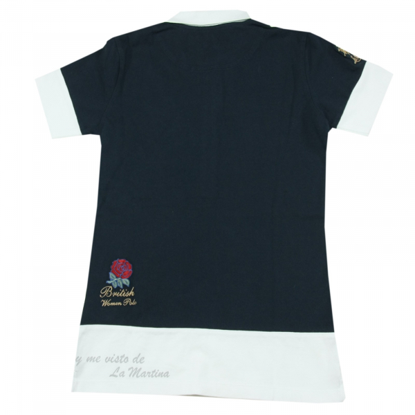 A0012 Polo blu bimba LA MARTINA maglie t-shirts kids