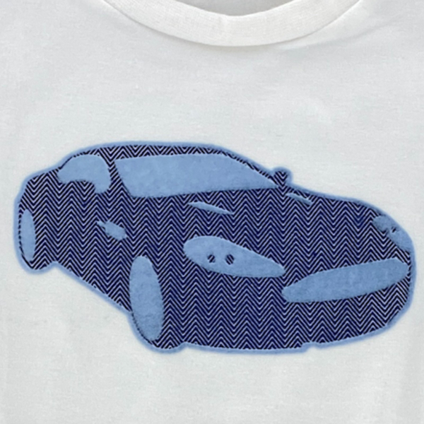 A26 maglia bimbo BOY ASTON MARTIN cotton white/blue t-shirt kids