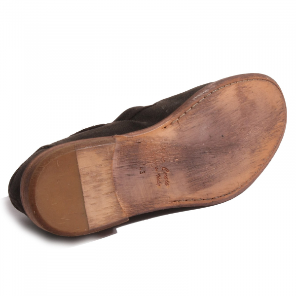 B0237 mocassino uomo CYCLE PANAREA scarpe marrone shoes men