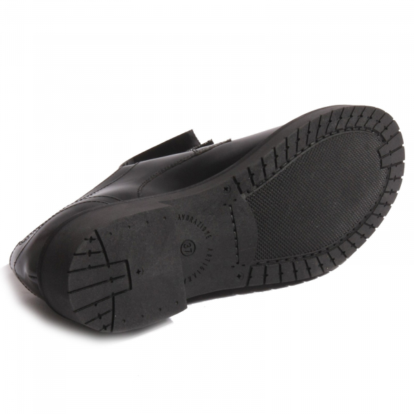 B0387 scarpa donna PENNYBLACK SEMOLA frange nero shoe woman