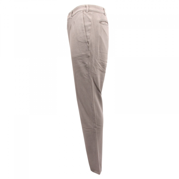 B0925 pantalone uomo beige HAPPINESS trousers men