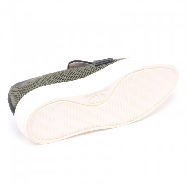 B3070 mocassino donna UNO 8 UNO scarpa verde/nero shoe loafer woman