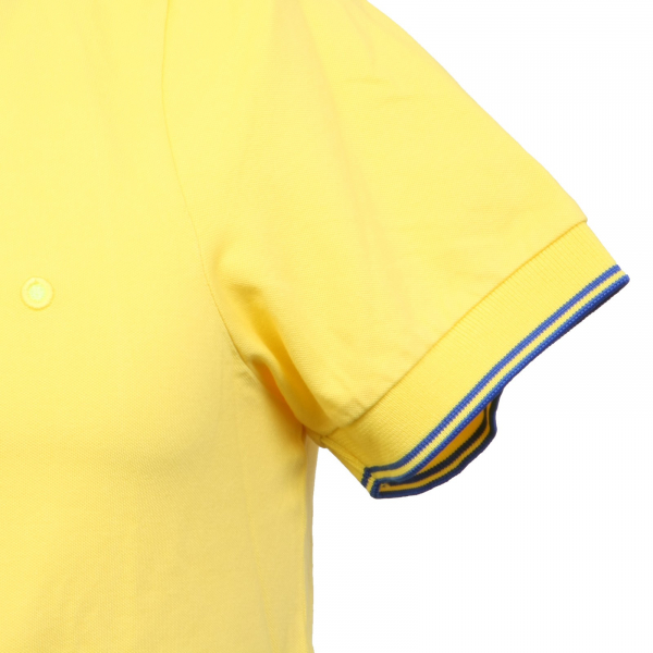 B3421 polo uomo SHOCKLY giallo manica corta t-shirt polo men