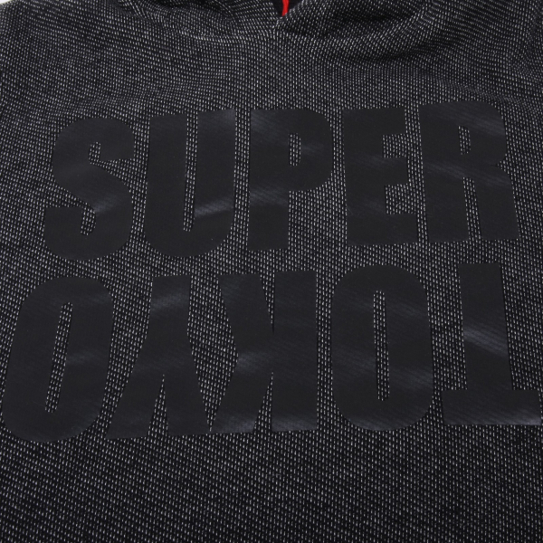 B3441 felpa uomo STK SUPERTOKYO nero sweatshirt men