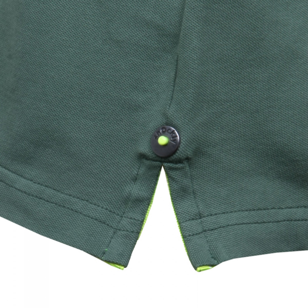 B3482 polo uomo SHOCKLY maglia manica corta verde t-shirt man
