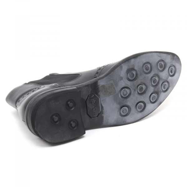 B5670 polacchino uomo TAURUS stivaletto nero boot shoe man