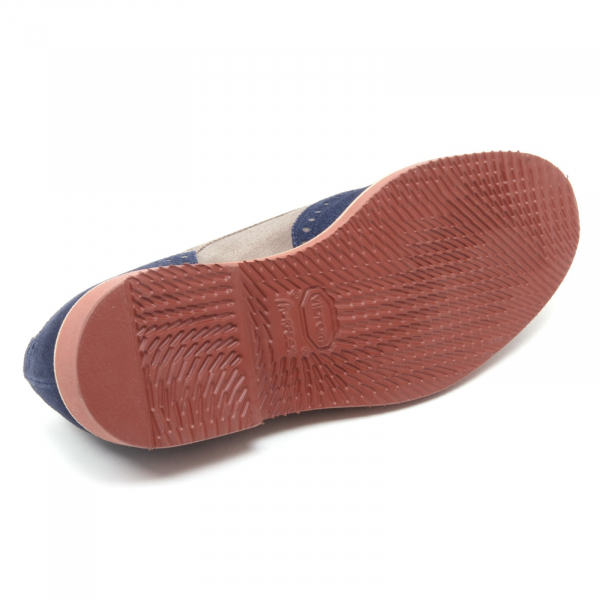 B5747 scarpa inglese uomo PEREGO SHOES scarpe grigio/blu shoe man