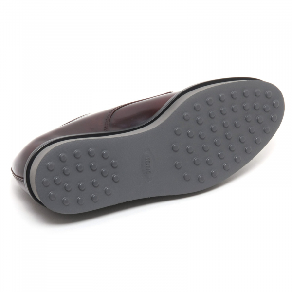 B6070 scarpa classica donna TOD'S DERBY XL scarpe bordeaux shoe woman