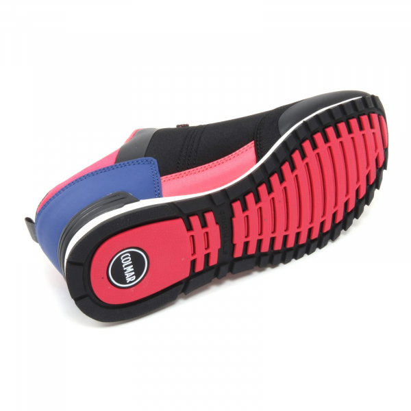 B6178 sneaker donna COLMAR TRAVIS scarpe blu/nero/fucsia shoe woman