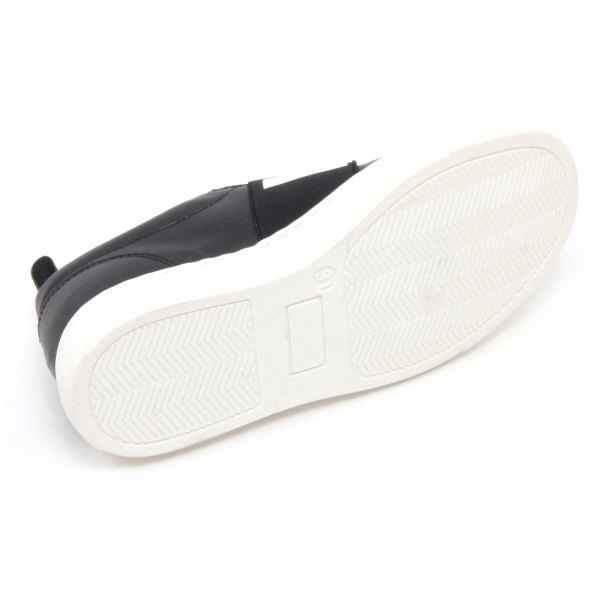 B6214 sneaker bimbo MSGM scarpa slip on nero shoe kid