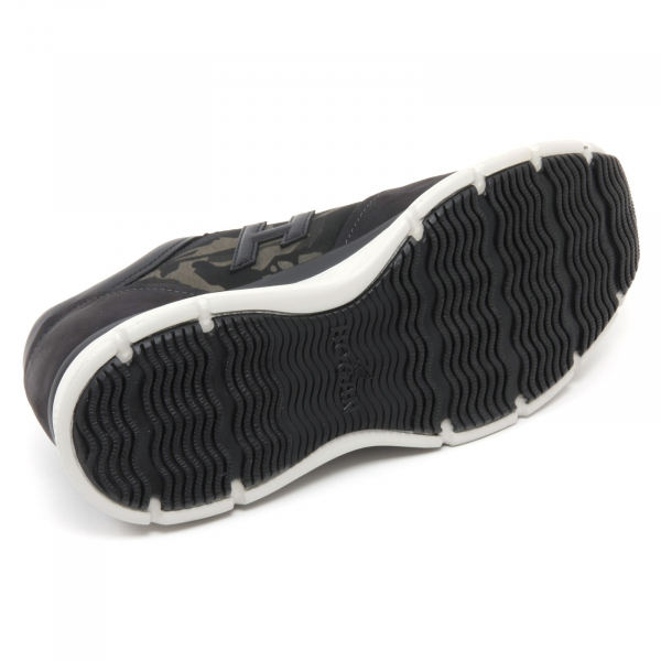 sneaker uomo HOGAN TRADITIONAL scarpa mimetico/nero shoe man