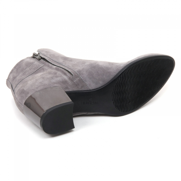 B7414 tronchetto donna HOGAN H272 stivaletto grigio boot shoe woman