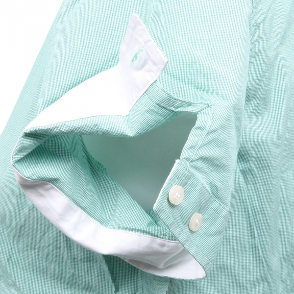 B7772 camicia donna GANT manica corta verde shirt short sleeve woman