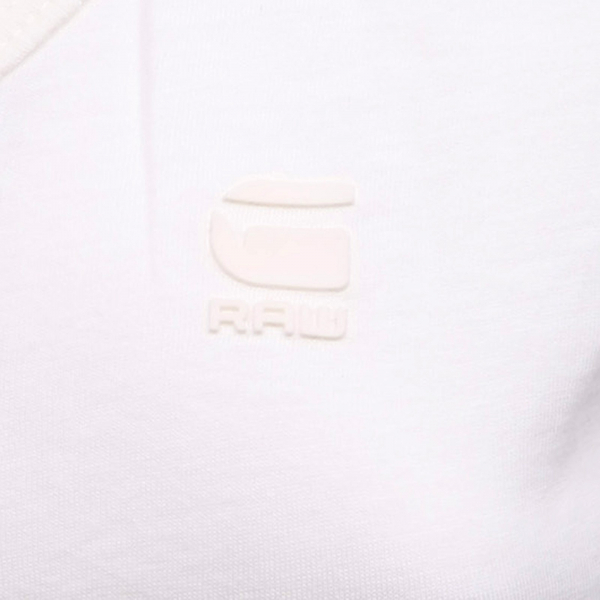 B8050 maglia donna G-STAR RAW bianco avorio t-shirt woman