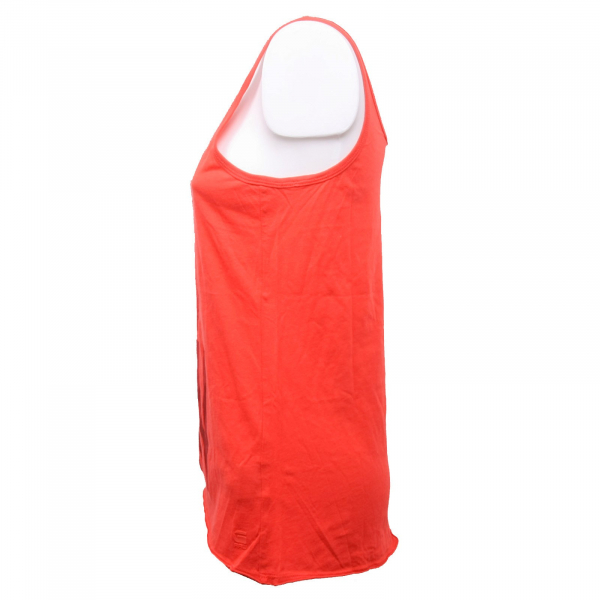 B8058 canotta donna G-STAR RAW rosso maglia t-shirt sleeveless woman