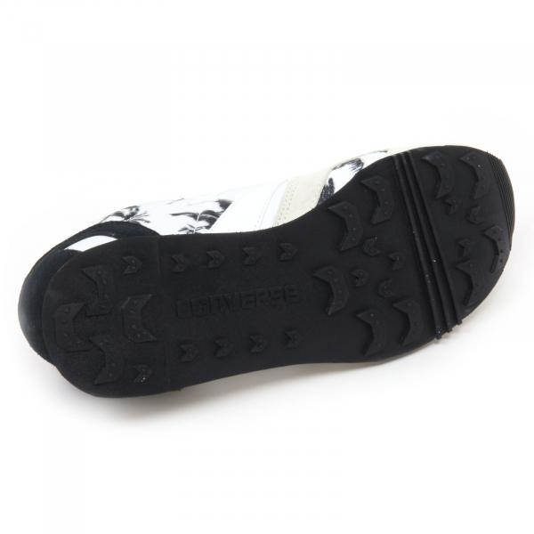 B8793 sneaker donna CONVERSE AUCKLAND RACE scarpa bianco/nero shoe woman