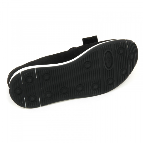B9710 mocassino sportivo donna CAR SHOE sneaker nero shoe woman