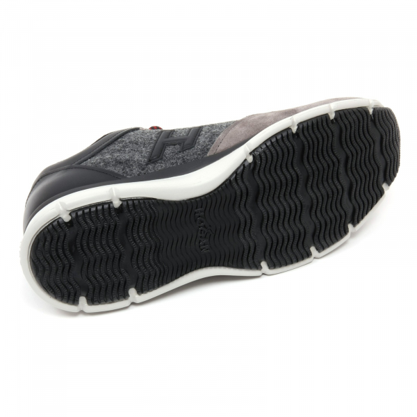 B9842 sneaker uomo HOGAN T2015 scarpa  grigio/nero shoe man