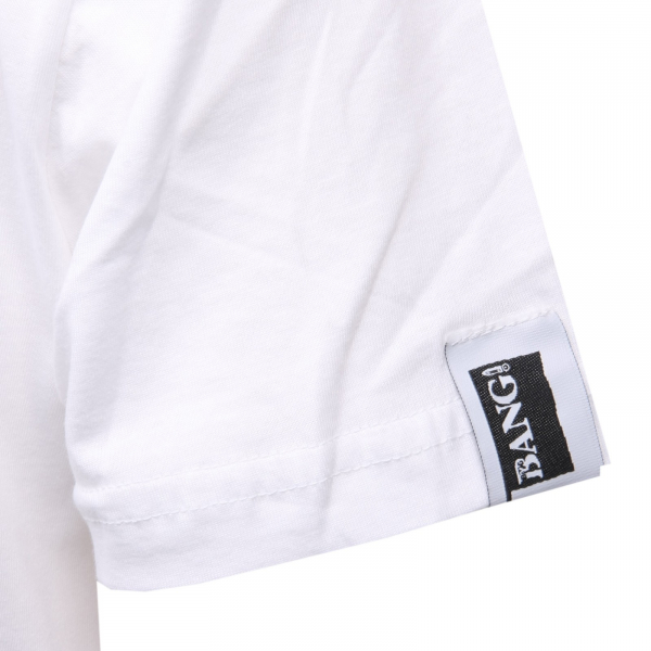 C0770  maglia uomo B.Y.G. BANG street-rock apparel bianco t-shirt men