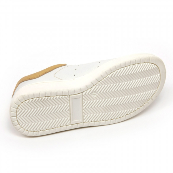 C1314 sneaker bimbo MOMINO RAM scarpa bianco/oro shoe kid