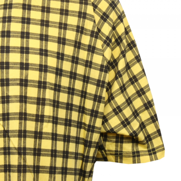 C1464 maglia uomo OUTFIT giallo/nero t-shirt men