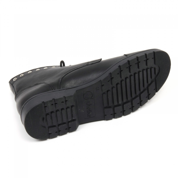 C2766 anfibio bimba NATURINO scarpa nero borchie boot shoe kid girl