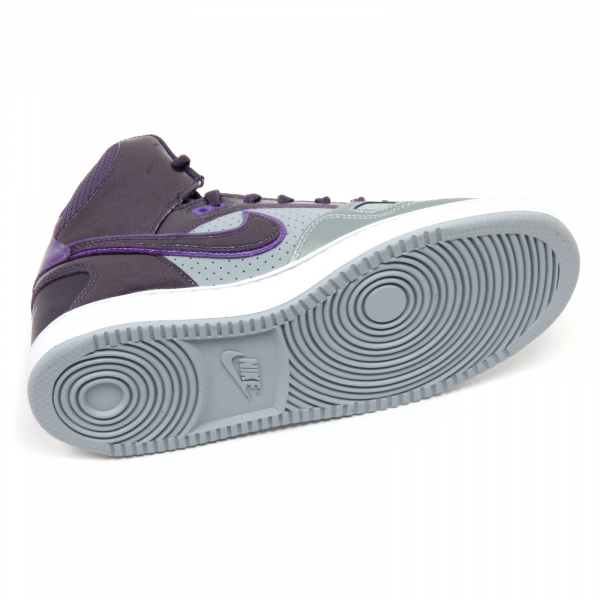 C2838 sneaker donna NIKE SON OF FORCE MID scarpa viola/grigio shoe woman