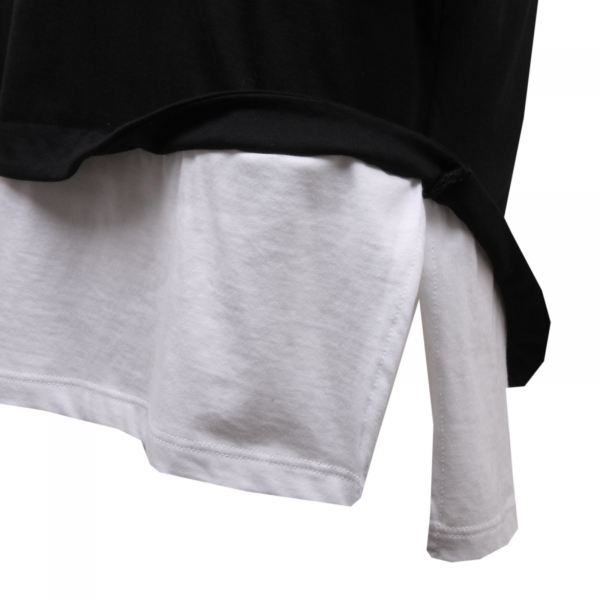 C3200 maglia uomo MVP COBRA nero/bianco t-shirt overlong man