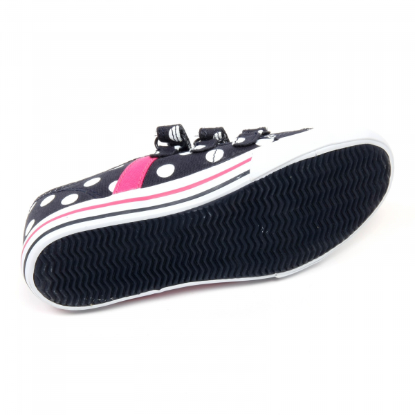 sneaker bimba LE COQ SPORTIF SAINT MALO scarpa pois blu bianco shoe kid