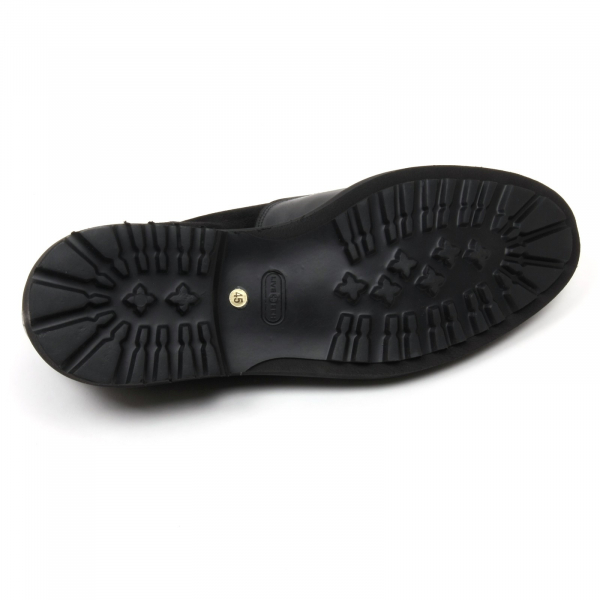 C3724 scarpa inglese uomo PEREZ scarpe nero shoe man