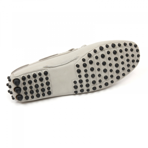 C3836 mocassino uomo PORTOFINO CLUB scarpa grigio shoe loafer man