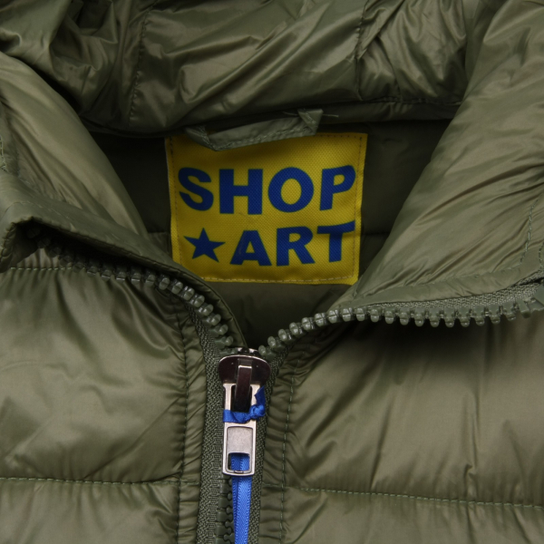C4096 giubbotto uomo SHOP ART giubbino verde jacket man