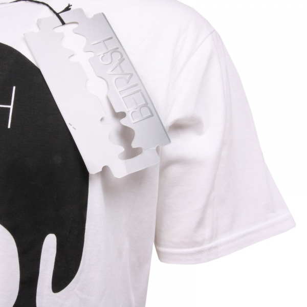 C6286 t-shirt uomo BETRASH bianco t-shirt men