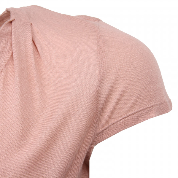 C6512 maglia t-shirt donna ARMANI JEANS rosa t-shirt woman
