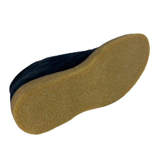 C79 polacchino uomo TOD’S blue suede boot shoe man