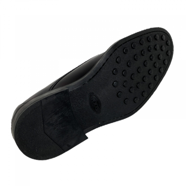C83 scarpa allacciata uomo TOD’S black leather shoe man